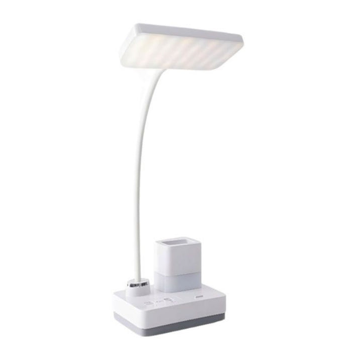 LED LED Model 1945 LAMP για το γραφείο 4W, με στυλό, ρυθμιζόμενες, 3 τρόπους φωτισμού, ασταθή, λευκό