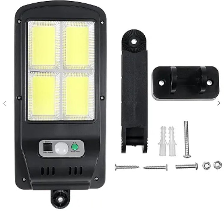 Ηλιακή λάμπα 128 LED COB, 4500lm, για εξωτερικό