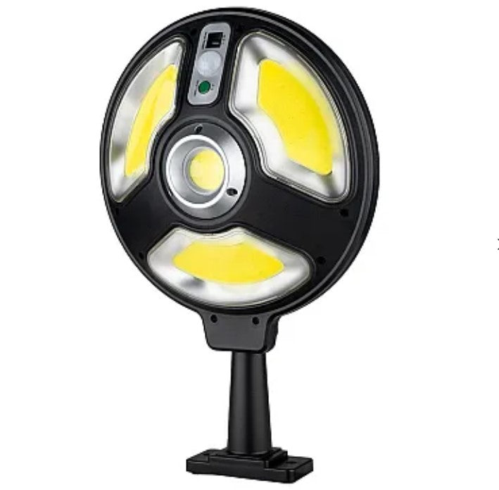 Lampa Solara Rotunda 120 LED 1288B SMD 3 Moduri Iluminare + Senzor si Telecomanda