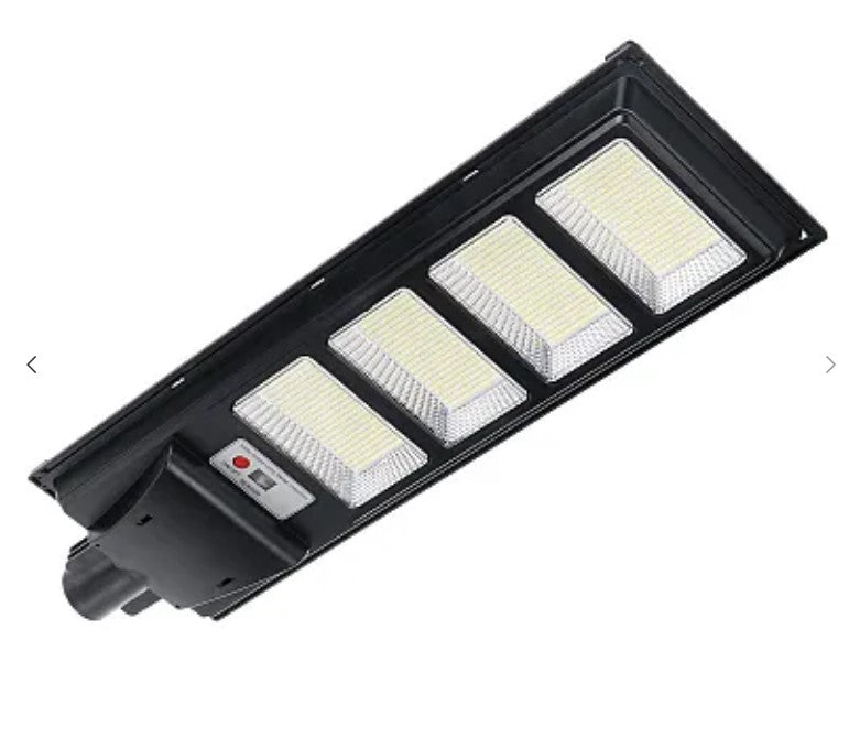 Lampa Solara Stradala 1254 LED 400W cu telecomanda 4 CASETE