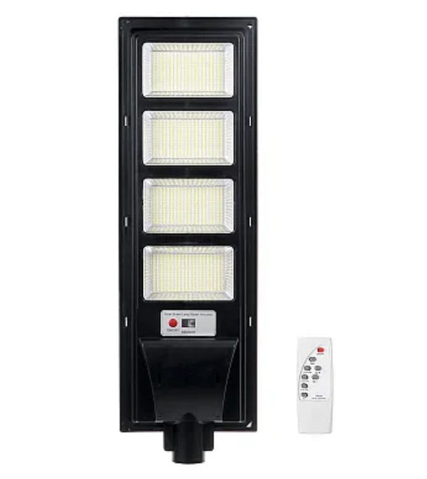 Lampa Solara Stradala 1254 LED 400W cu telecomanda 4 CASETE