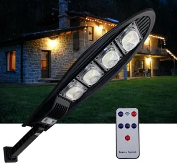 Lampa Solara W779B Puternica, de perete 80W, cu telecomanda