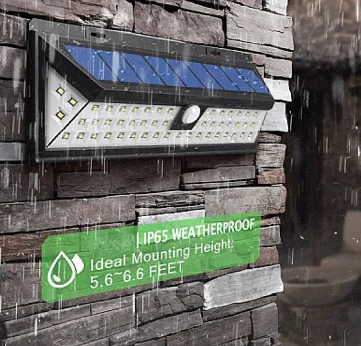 Solar Lámpa COB mozgásérzékelőkkel, 90 LED, 900 lumeni