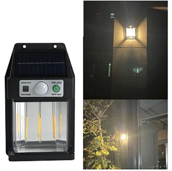 3w Wall Solar Lamp με αισθητήρα 600 lm