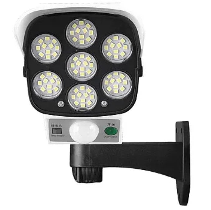 Lampa Solara tip Camera 77 LED SMD Senzor de LUMINA + Telecomanda