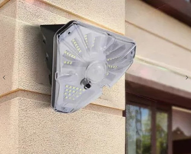 Lampa solara GL-68 de perete cu detector de miscare, pentru exterior