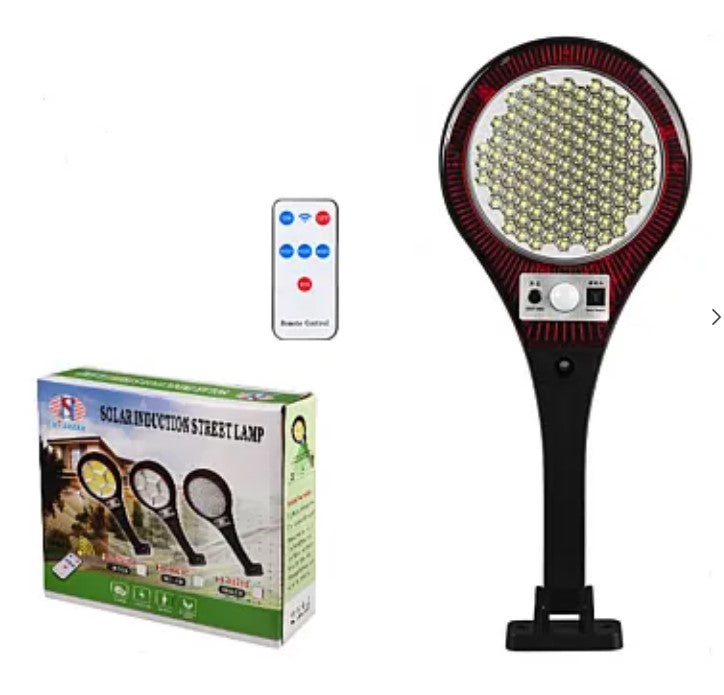 HS-8023D Solar Lamp 109 LED με τηλεχειριστήριο, τοποθέτηση τοίχου, για εξωτερικό