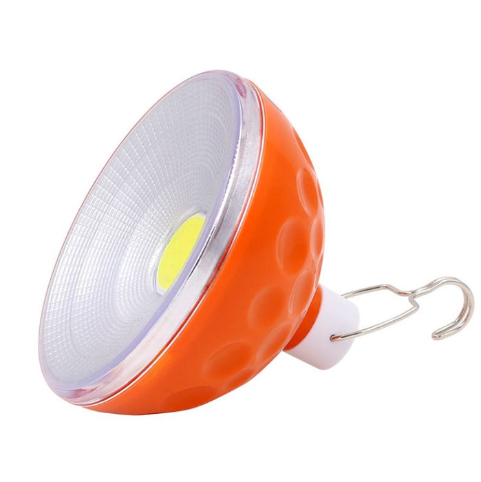 Solar Lamp RGB EP 021 LED akkumulátorral beépített 7W / 4W, fogasokkal, narancssárga