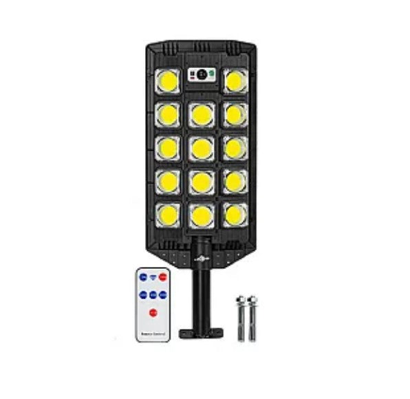 Lampa solara W7101A-5 690 COB pentru exterior, cu telecomanda