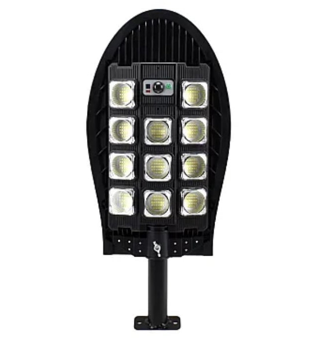 Lampa solara W7103-4 cu 286 led 12 casete, cu telecomanda