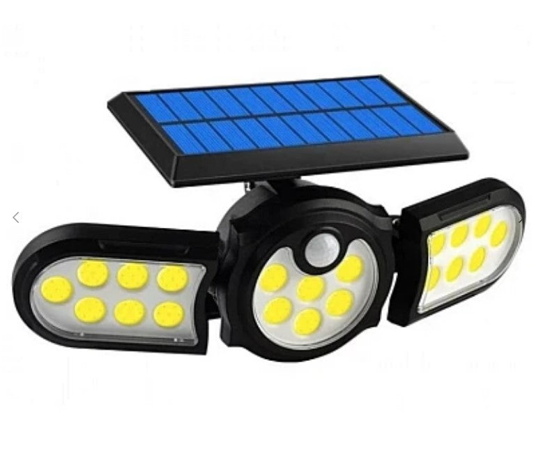 Lampa solara cu inductie SH-1206B si panou Solar Integrat 3 Capete Reglabile