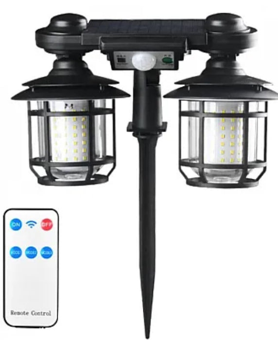 Lampa solara decorativa cu 192 LED cod JD-2216A pentru gradina sau terasa