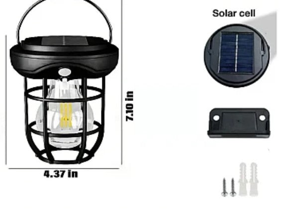 Преносима слънчева лампа Cl T66 с 3 тип LED COB Fellar, с дръжка