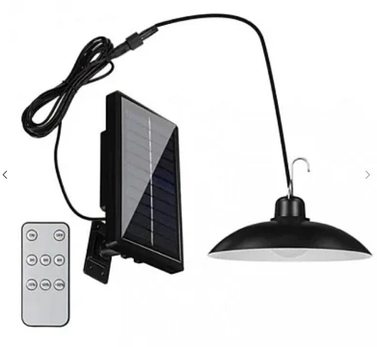 Lampa solara rotunda XF-707, 32 Leduri, 260LM, IP65, de tip farfurie, pentru hala sau exterior