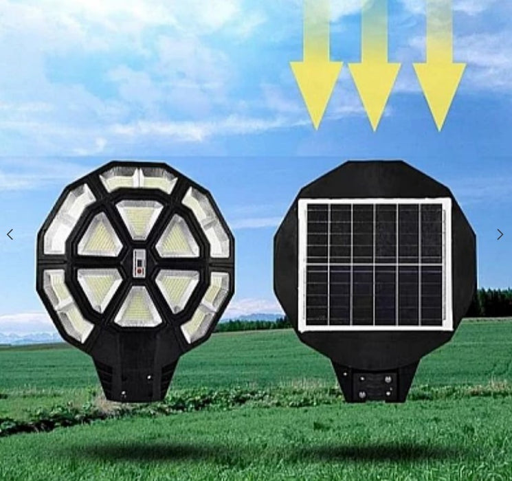 Street Solar Lámpa 990 LED Power 1000W kerek távirányítóval