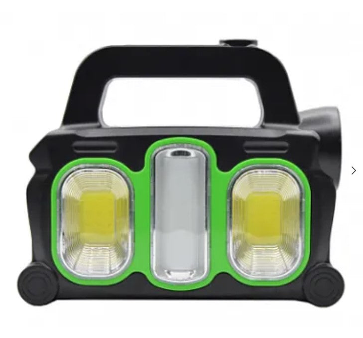 Hand Lantern/LAMP HB6168 USB 10W 600LM Solar Panel, με λαβή