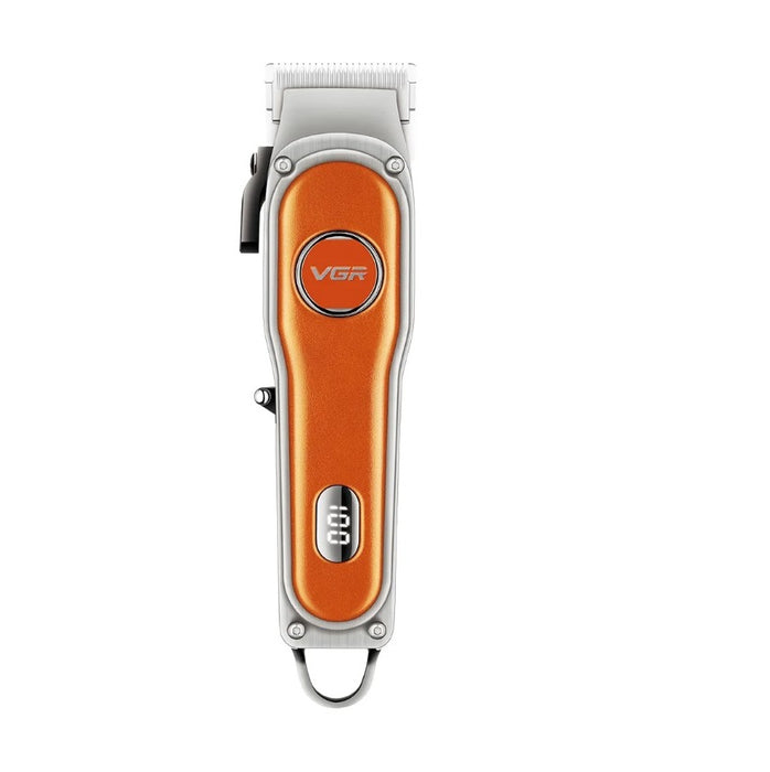 VGR VGR V-673 Professional Trimmer, Vintage Design, LED Display, Orange