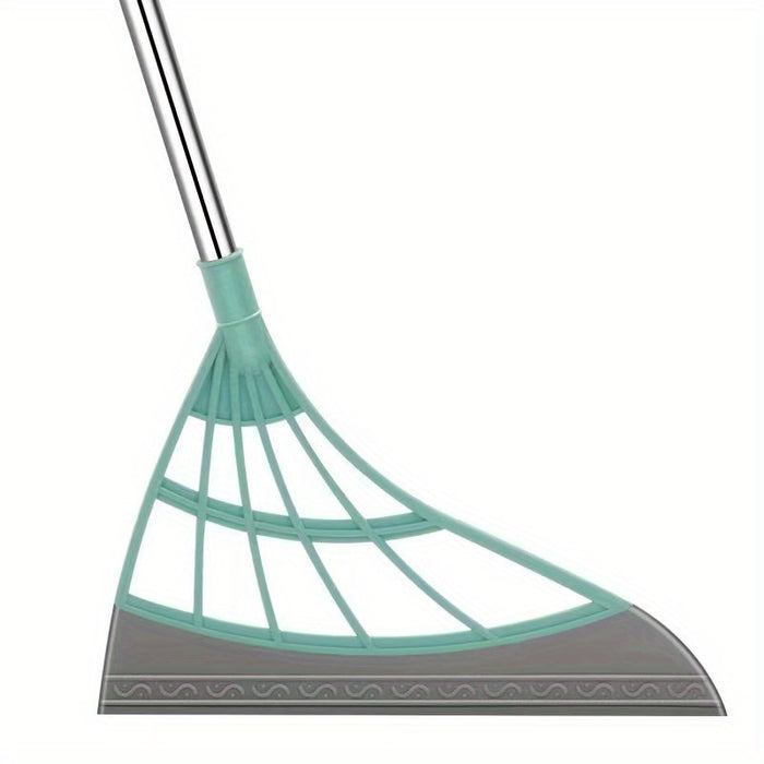 Matura tip mop multifunctional, din silicon, maner telescopic, indeparteaza murdarie si lichide