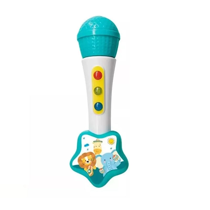 Animal Star Fun Microphone, με τραγούδια, για παιδιά 1,5 χρόνια+, λευκό μπλε