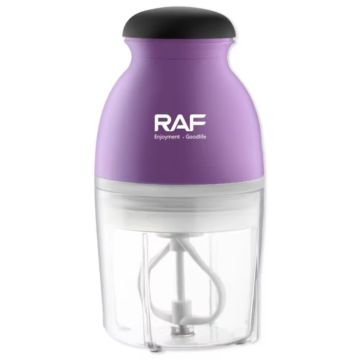 Μηχανή μίνι τεμαχισμού και μίξερ 2 σε 1 RAF 332, 250W, 1L χωρητικότητα, μωβ