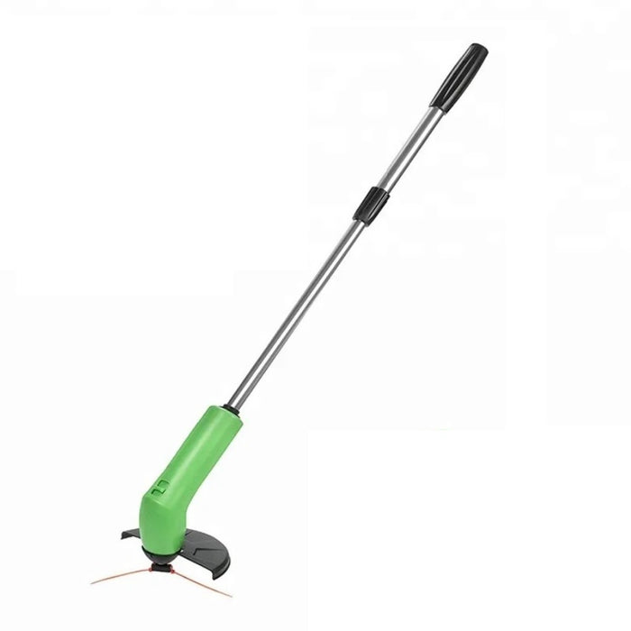 Mini Lawn Mower 9V, безжична, телескопична дръжка, 40x10x6.6 cm, сребърно-зелено