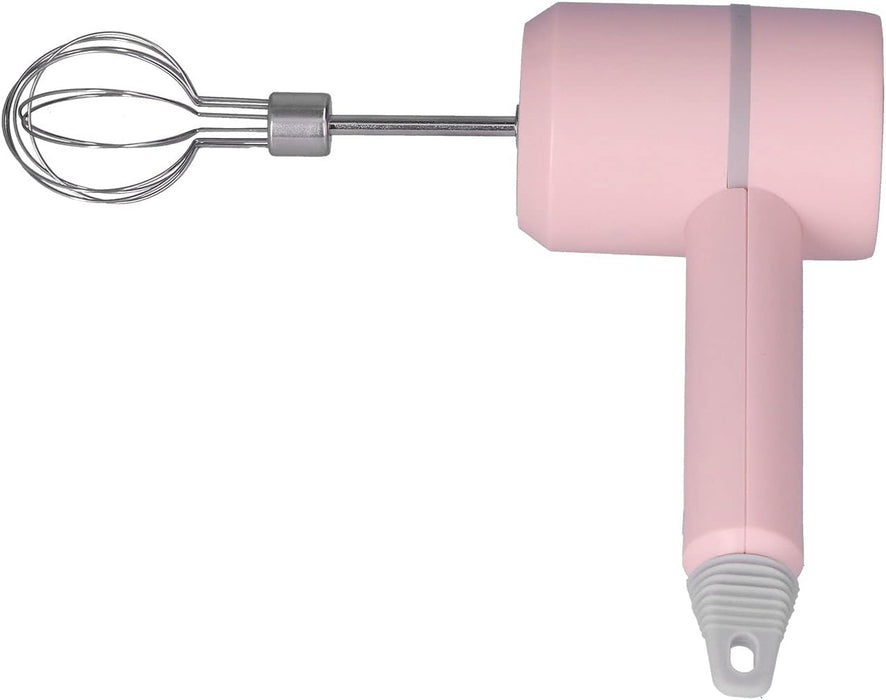 Безжичен, преносим електрически миксер, 3 в 1, AO-78163, 3 скорости, розово