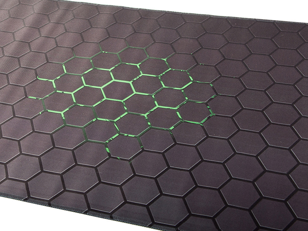 Mousepad XXL Gaming, Material Flexibil si Durabil, 80x30 cm, Negru - 1 | YEO