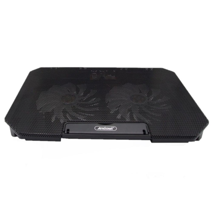 Suport pentru laptop 13" cu 2 ventilatoare silentioase, reglare in inaltime pentru mai mult confort