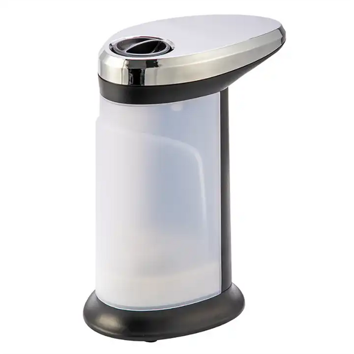 Dozator automat de sapun, Capacitate rezervor 400 ml, Alb/Negru