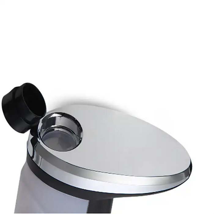 Dozator automat de sapun, Capacitate rezervor 400 ml, Alb/Negru