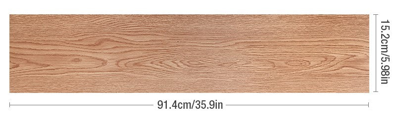 Placi autoadezive din PVC, Model lemn, Dimensiuni 91 x 15 x 0.2 cm