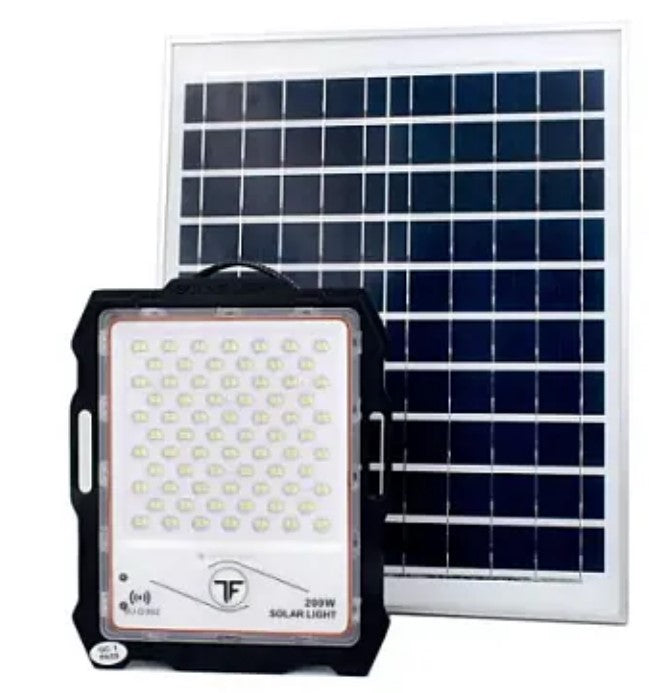 Proiector 200W cu panou solar MJ-D902