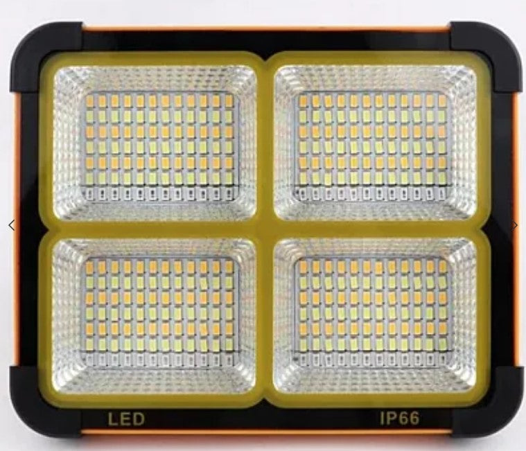 200W преносим слънчев проектор с 288 Black LED-Orange