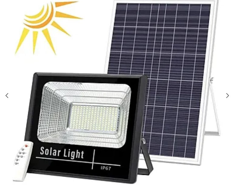 Proiector cu panou solar 100W CC-9100