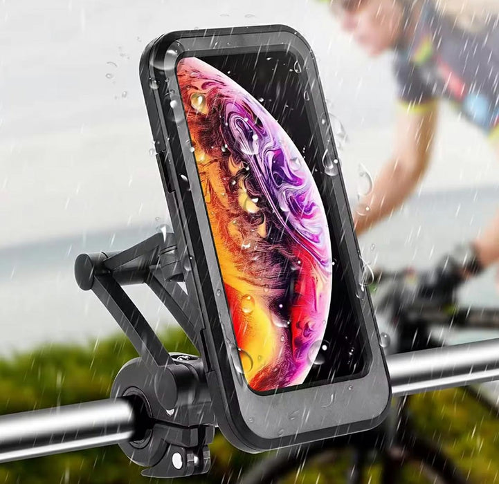 Suport universal de telefon pentru bicicleta cu montaj pe ghidon