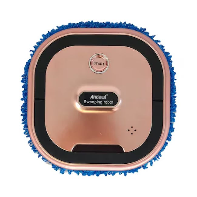 Intelligens MOP robot QSD003, 5,4W, USB, újratölthető, nedves vagy száraz, csendes