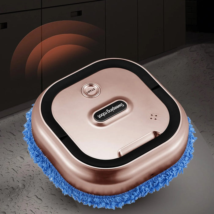 Robot mop inteligent QSD003, 5.4W, USB, reincarcabil, ud sau uscat, silentios