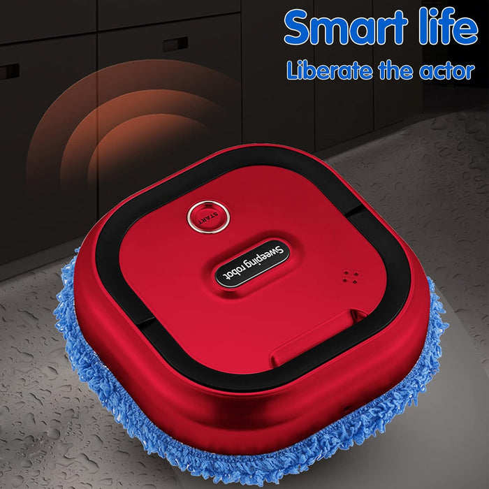 Robot mop inteligent QSD003, 5.4W, USB, reincarcabil, ud sau uscat, silentios