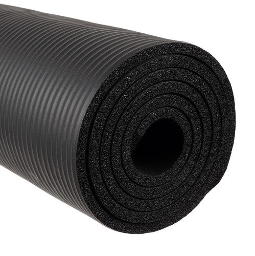 Saltea de Yoga, Pilates si Fitness, NBR Durabil, Neagra - 2 | YEO