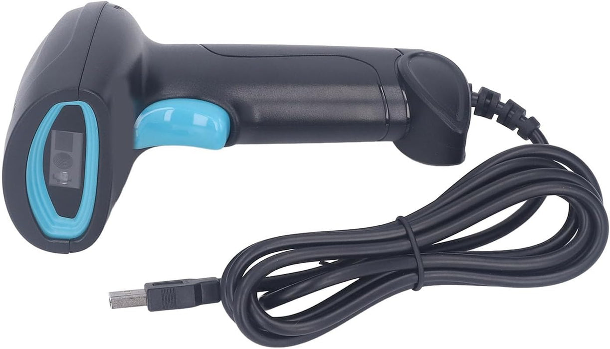 Scanner coduri de bare 1D, 2D si QR Q-SM3B Andowl, cu cablu, IP54, indicator LED, USB, ABS, negru