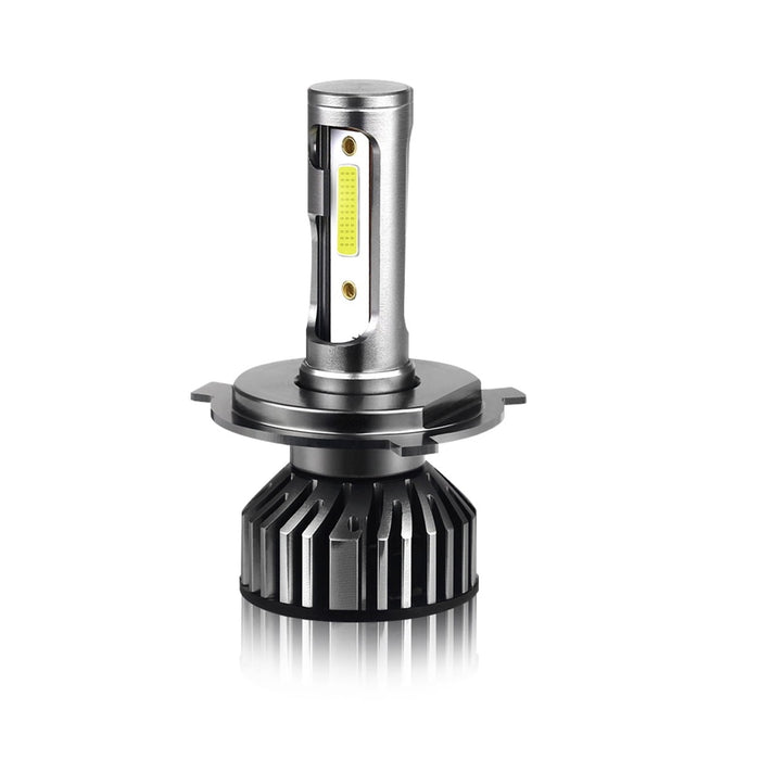 Set 2 becuri LED auto COB H7, 100W, cu ventilator, 6000K, 12000LM, protectie IP65