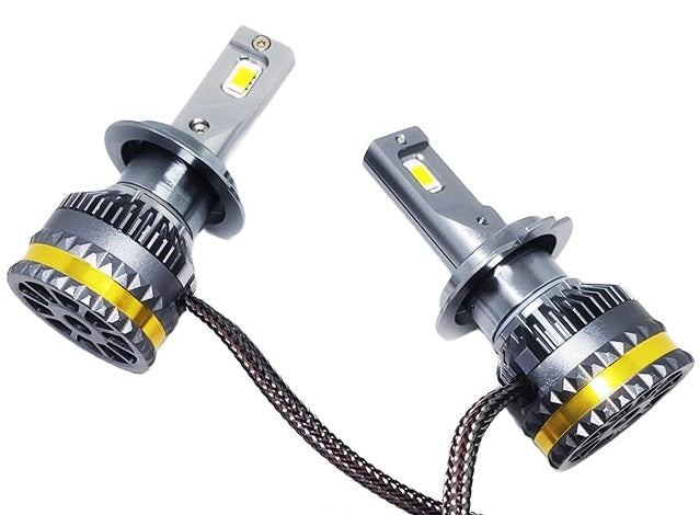 2 LED -es készlet, 100W, 15000 lm Canbus, fehér 6000K -os fény