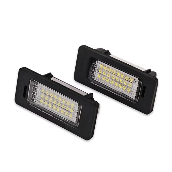 2 LED-es lámpás készlet az autószámhoz, 5W, 290 lm, 6500K, fehérvörös fény