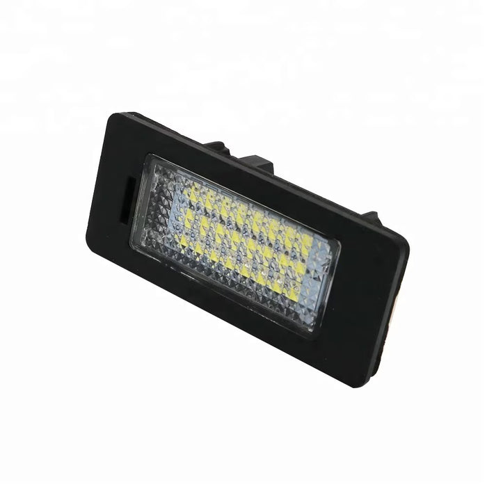 Set 2 lampi LED pentru numar auto, fara eroare de bec ars, compatibil BMW, lumina alb-rece