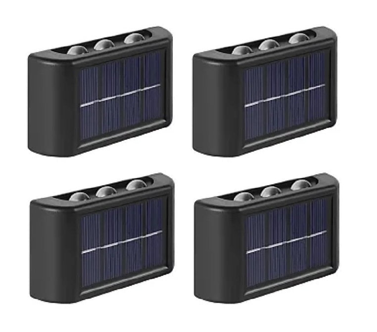 Set Lampi Solare de Perete cu 3 led Iluminare Sus Jos