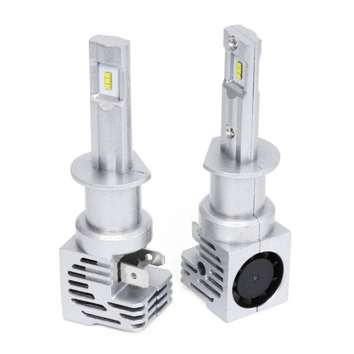 Set 2 x becuri LED H1 M3, racire activa, 5166 TrueLM, 2x 30W, 12V si 24V