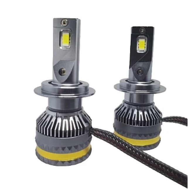 Set LED LED izzók A8 Canbus, 100W, 15000 lm, 6000K, fehérvörös fény