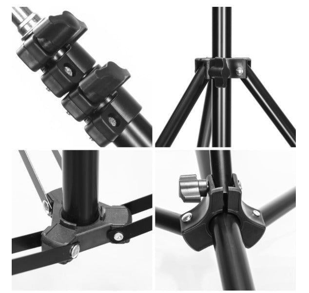 Trepied Universal Reglabil la 210 cm - Suport Perfect pentru Fotografii și Videoclipuri