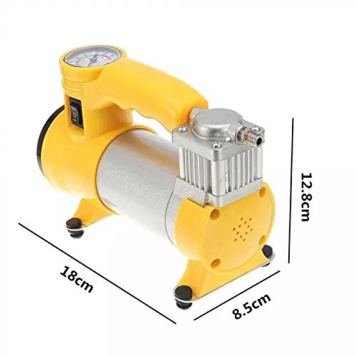 Autós kompresszor kis és nagy járművekhez, ciklon, 12 V, 27 lpm, 150 psi