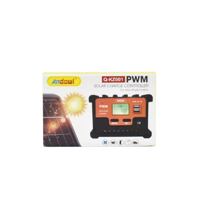 Controler de incarcare solara 10A cu afisaj LCD, controler panou solar, regulator